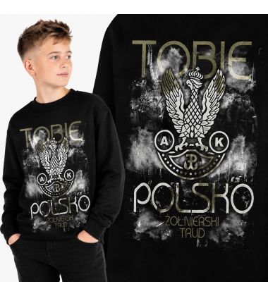 Bluza dziecięca Patriotyczna TOBIE POLSKO